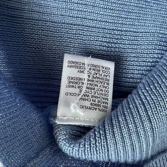 Alex Marie Periwinkle Knit Vest Size XL - Picture 6 of 8